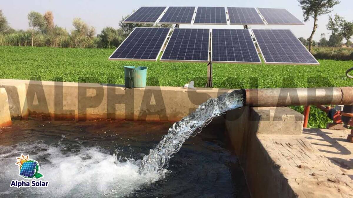 Solar water pump price in Pakistan - Submersible Pump - Alpha Solar