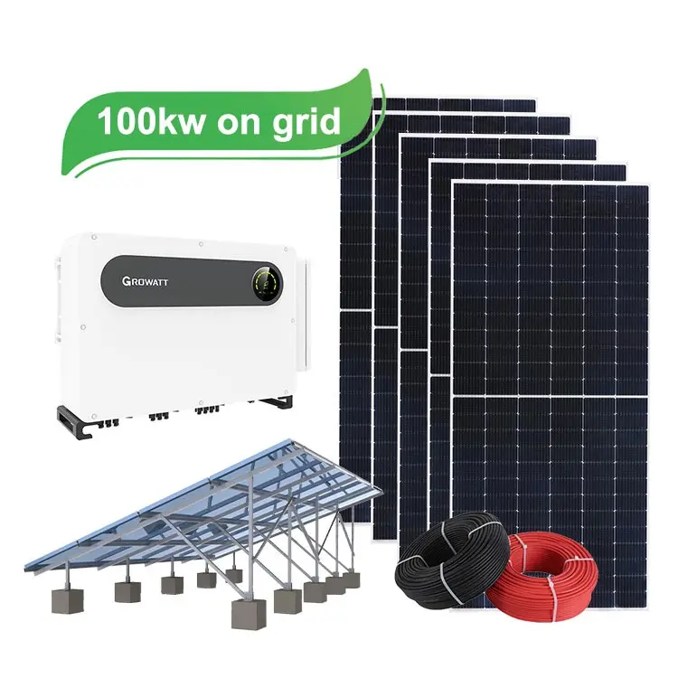 100kw solar system