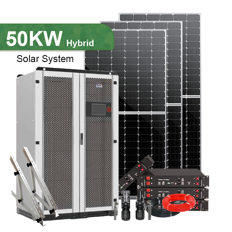 50kW hybrid solar system