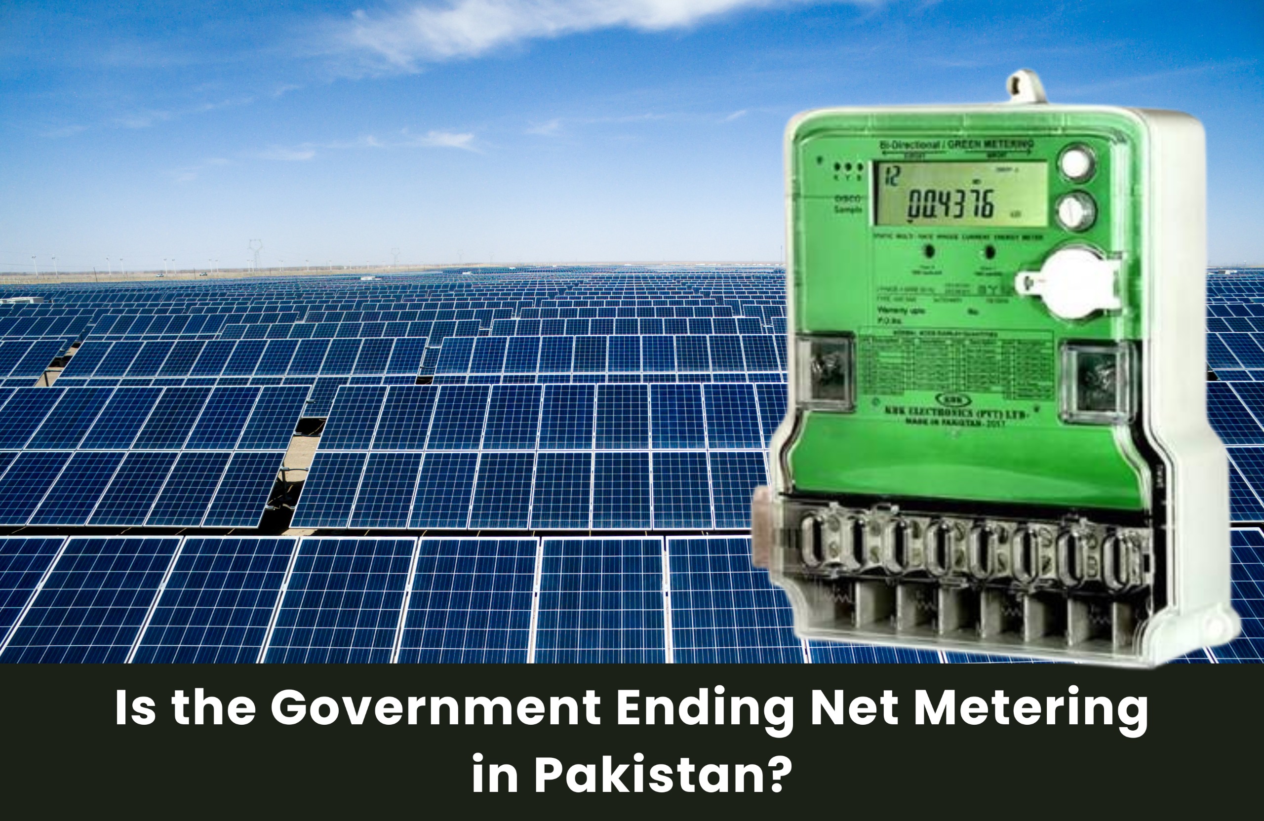 Net Metering in Pakistan