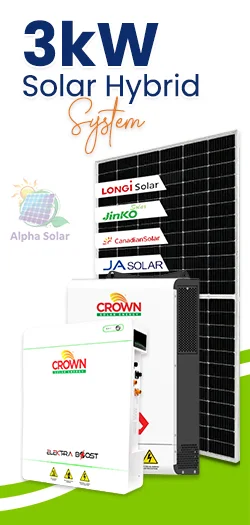 3kw Hybrid Package with Crown 3kw Hybrid Package with Crown