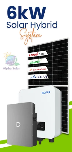 6kW Hybrid Package with Sofar