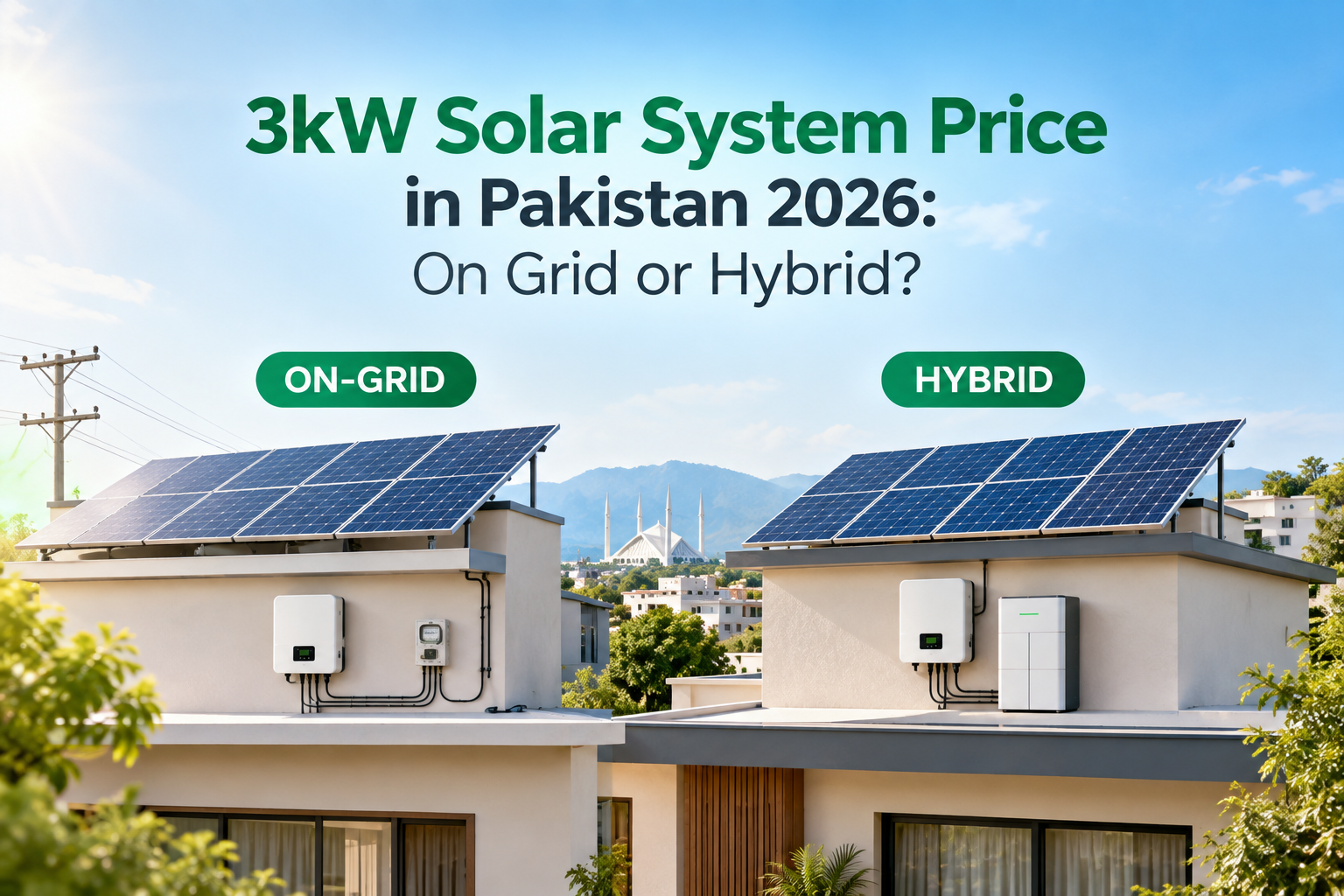 3kW Solar System